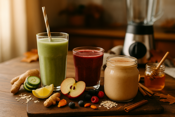 🥬 The Post-Holiday Reset: 3 Smoothies to Recharge Before the Festivities Begin 💚