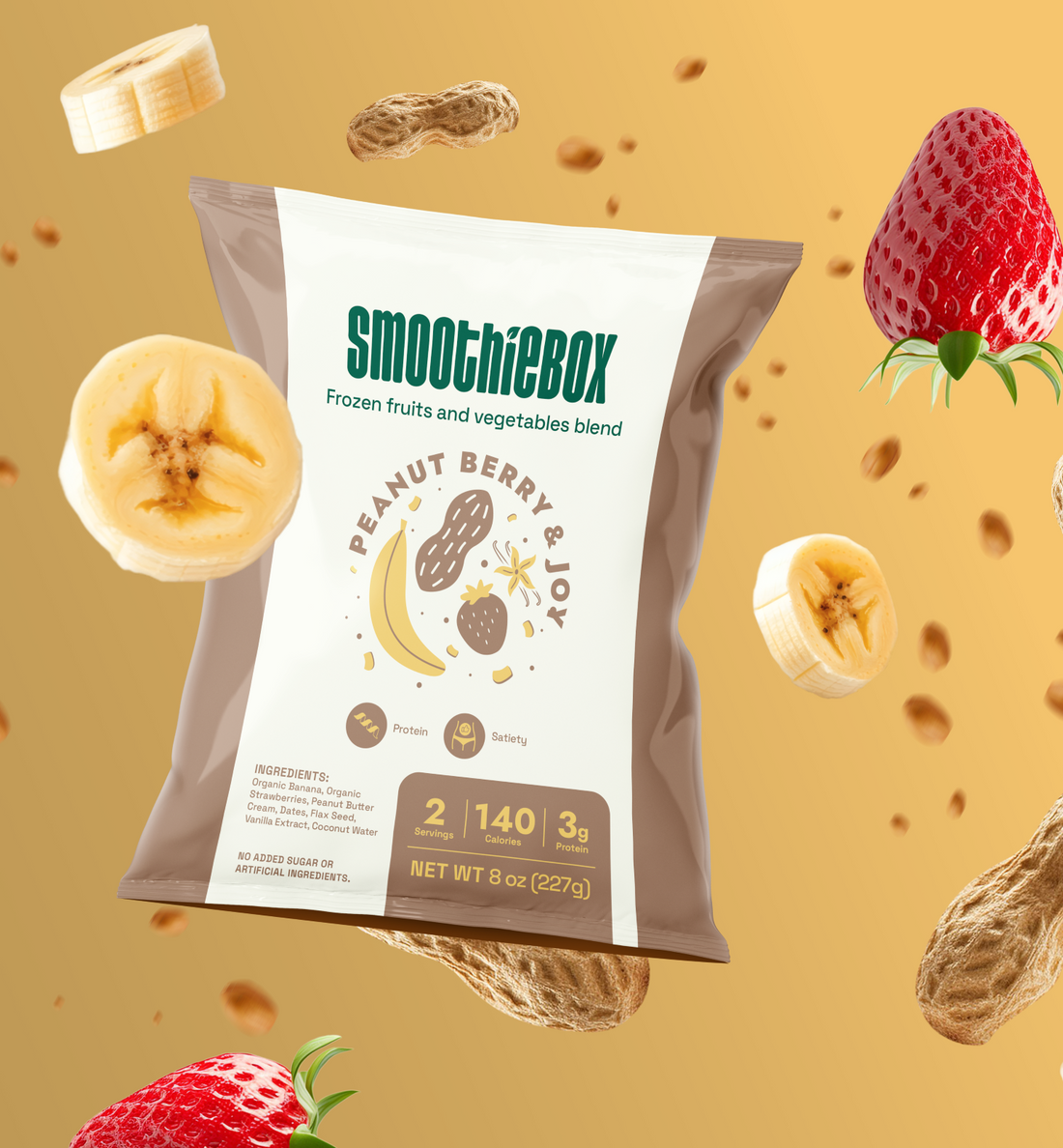 Introducing Peanut Berry & Joy — A Smoothie You’ll Crave All Day