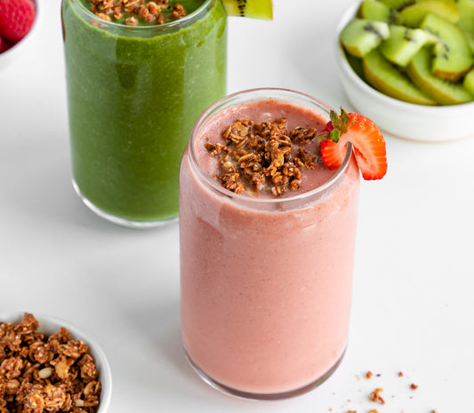 Our Strawberry Banana Smoothies and Vitamin C
