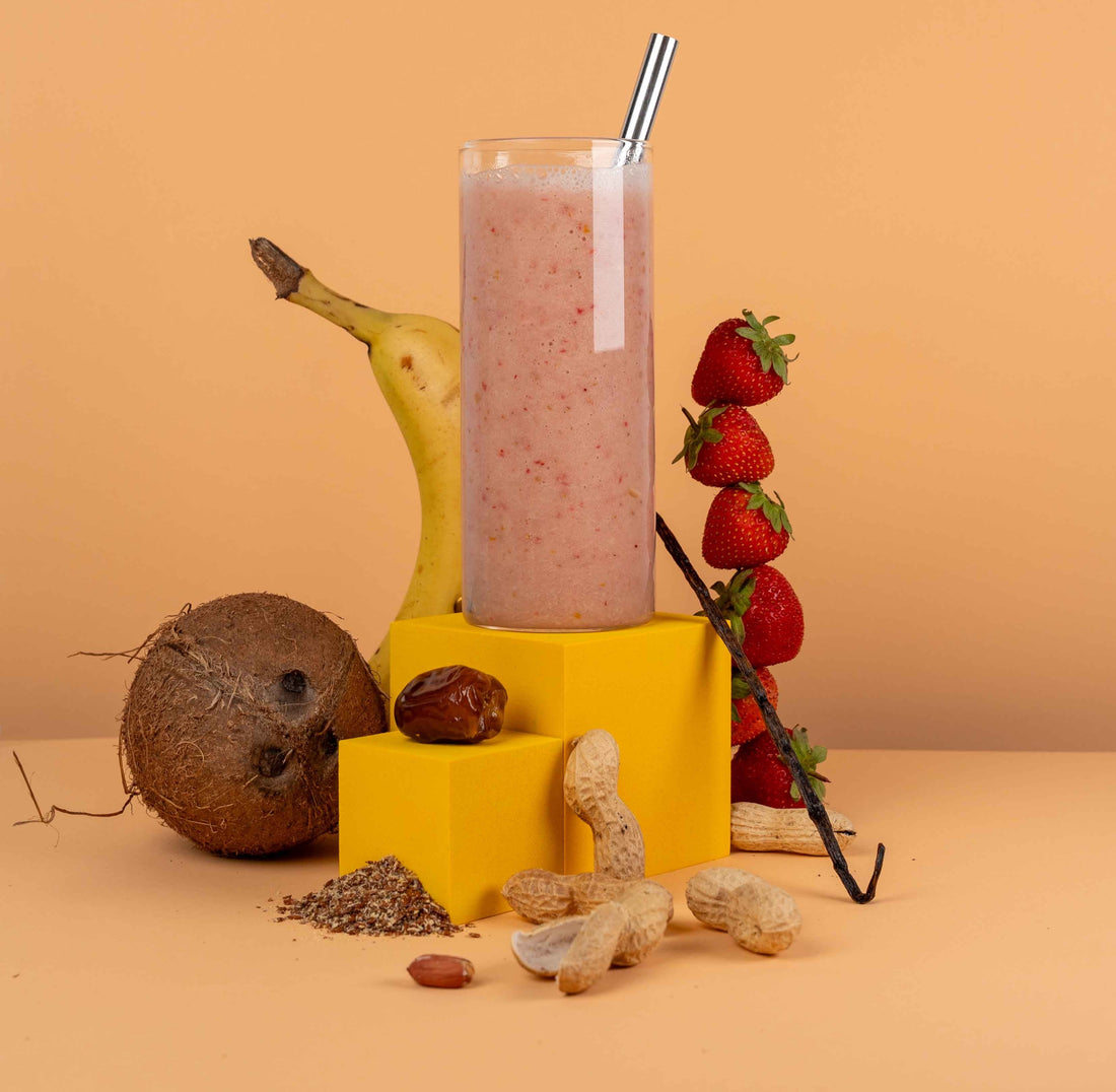 Peanut Berry & Joy — Your Perfect Dessert Smoothie 🍌✨