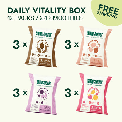 Daily Vitality (12 packs / 24 smoothies)