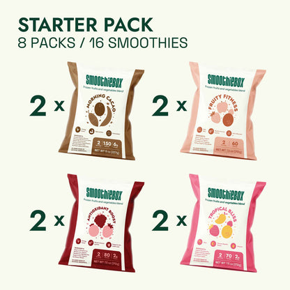 Starter Pack (8 packs / 16 smoothies)