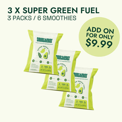 3 Super Green Fuel Smoothies