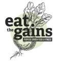 Eat the gains logo