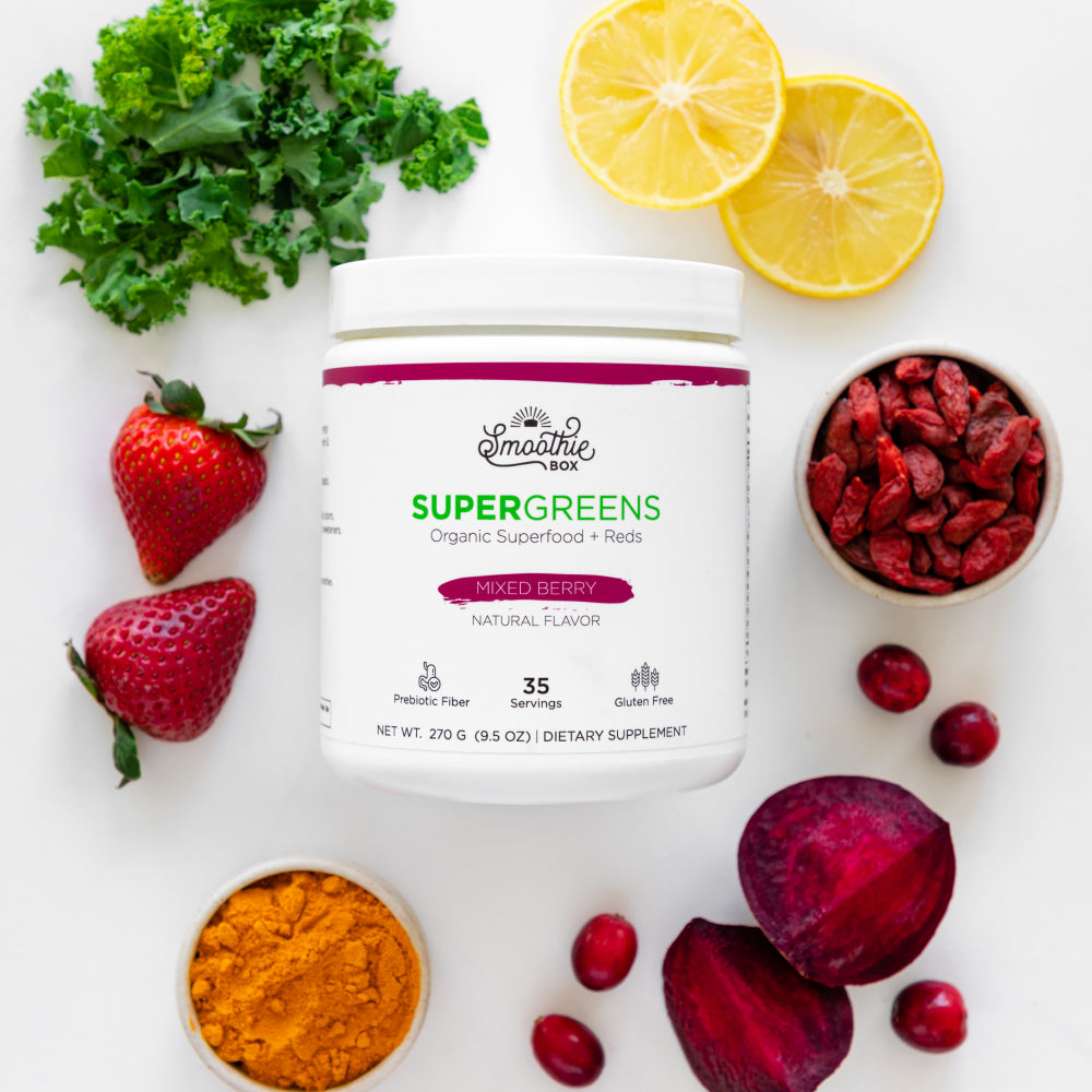 Best SuperGreens smoothies -fruits & vegetables –